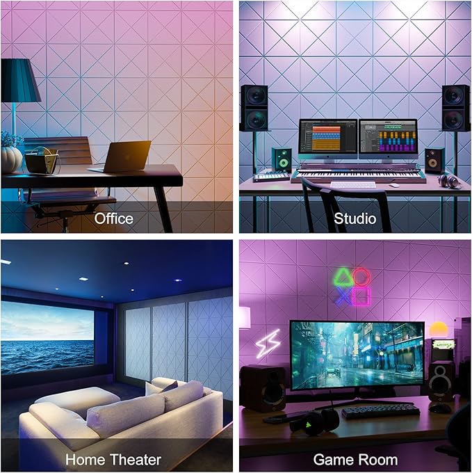 Sonicism 12 Pack X-Lined Acoustic Panels - Image 6