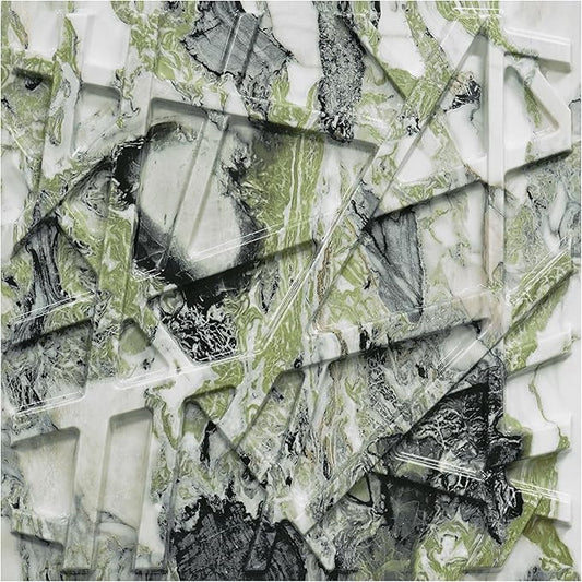 LEVOWAY 33 Pack 3D Wall Panels for Interior Wall Decor, Wall Covering Panles by LEVOWAY