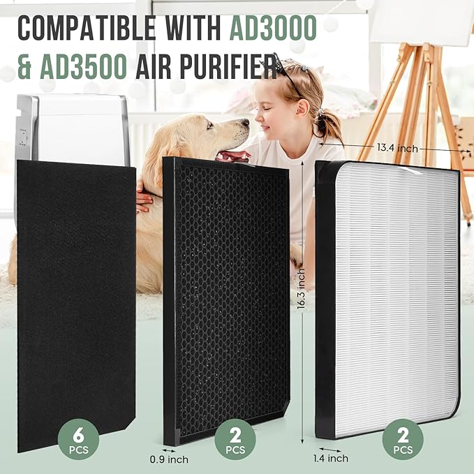 3500 Filter Replacement Set Compatible - Image 2