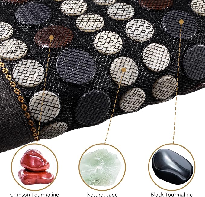 Infrared Heating Pad for Back, Large 52 Jade and 20 Tourmaline Heating Pad for - Image 6