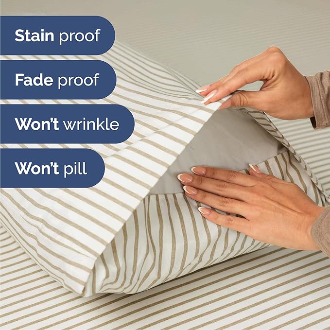 Cal King Size 4 Piece Sheet Set - Image 5