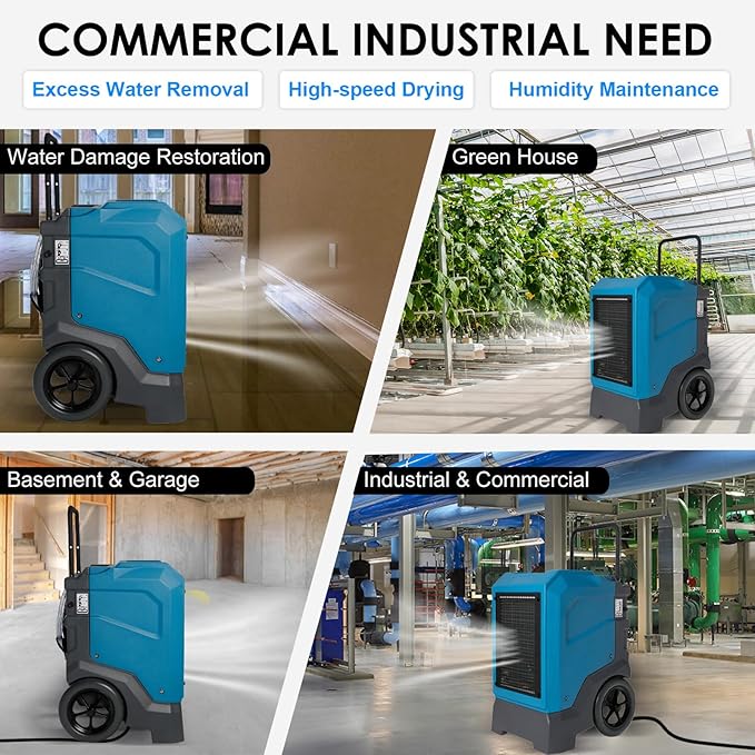 MOUNTO 310 Pints LGR Commercial Dehumidifier - Image 7