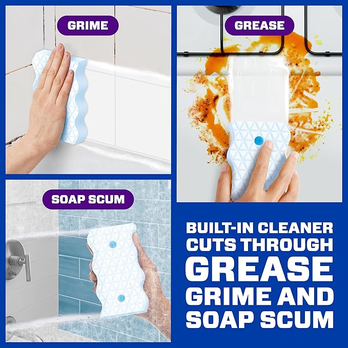 Mr. Clean Magic Eraser Foaming Sponge, All Purpose Cleaner, Dawn Cleaning Power - Image 6