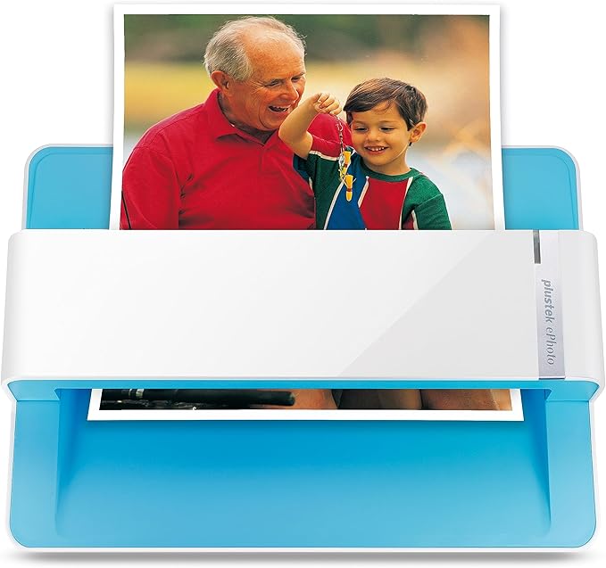 Plustek Photo Scanner ePhoto Z300, Scans 4x6 inch Photos in 2 Seconds, Auto by Plustek