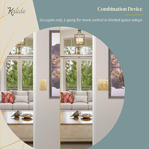 TOPGREENER Elite Series Kalide Dual Load Dimmer Light Switch, Double LED Dimmer - Image 7