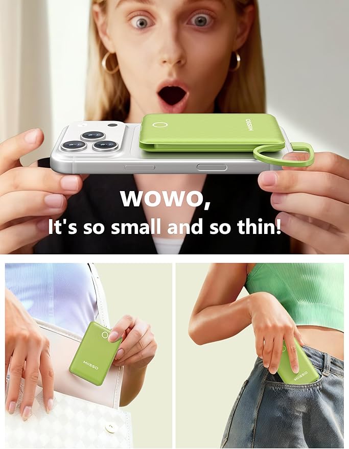 miisso 10000mAh Mini Portable Charger - Image 5