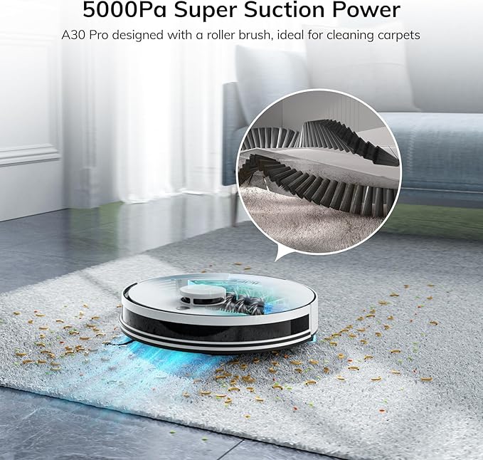 ILIFE A30 Pro Robot Vacuum and Mop, Self Emptying Station - Image 9