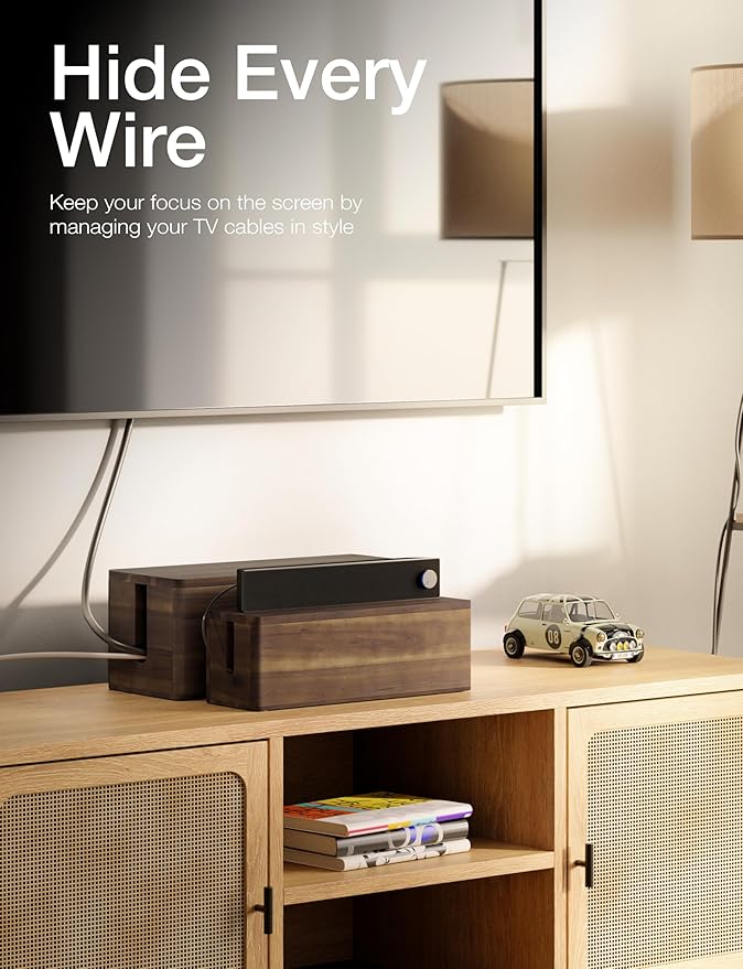 TIDITA Acacia Large Cable Management Box - Image 7