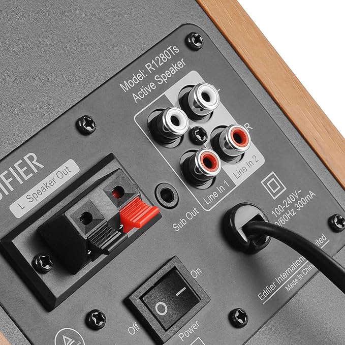 Edifier R1280Ts Powered Bookshelf Speakers - Image 4