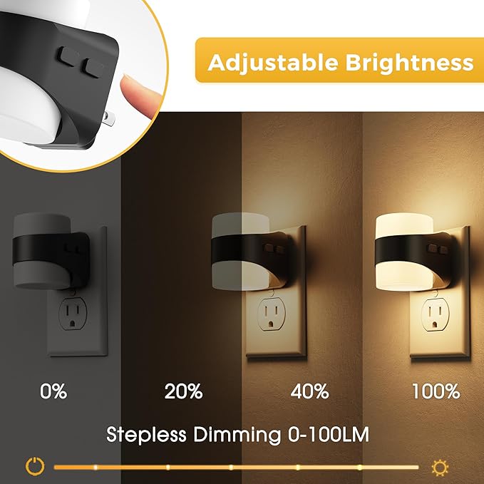 L LOHAS LED Night Lights Plug into Wall - Image 4
