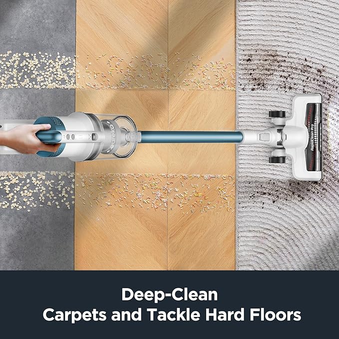 Eureka RapidClean Pro NEC280TL Cordless Stick Vacuum Cleaner – Lightweight 5.3 - Image 3