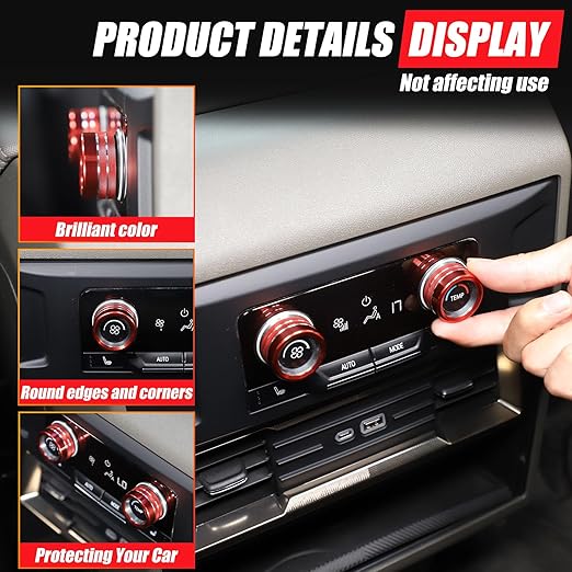 Air Conditioner Switch Control Button Knob Cover Compatible - Image 3
