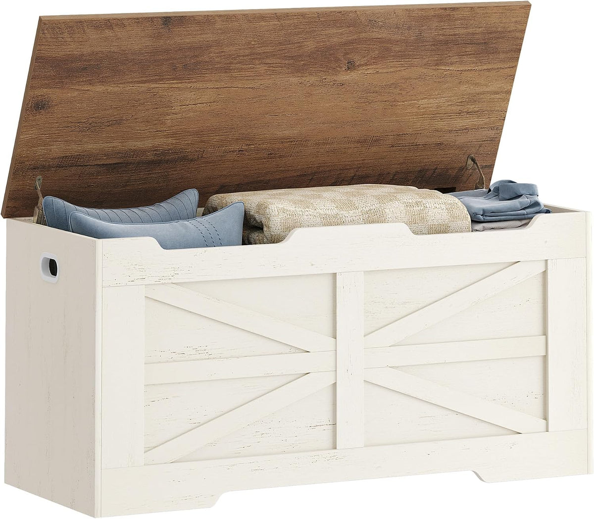 hzuaneri 39" farmhouse storage chest | 50 gal, main product view