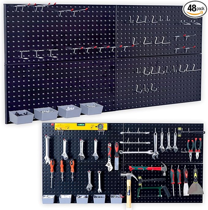 Wallmaster Pegboard Organizer Garage Storage by Wallmaster