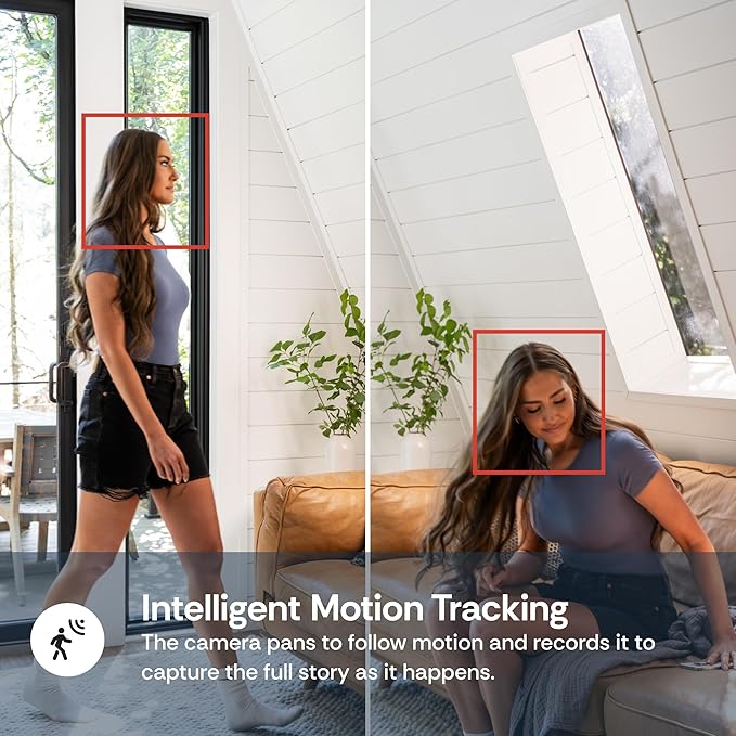 Luna 2K Indoor Cameras for Home Security, 2.4GHz & 5GHz WiFi, 360-Degree - Image 7