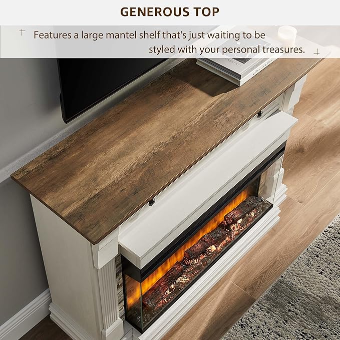 OKD 52 Inch Electric Fireplace - Image 3