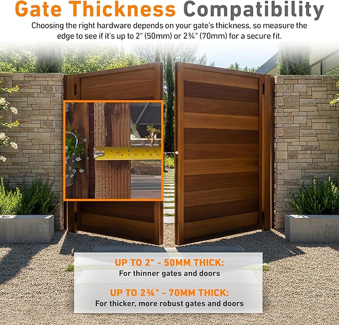 GateMate Long Throw Gate Lock, Euro Profile Gate Lock - Image 8