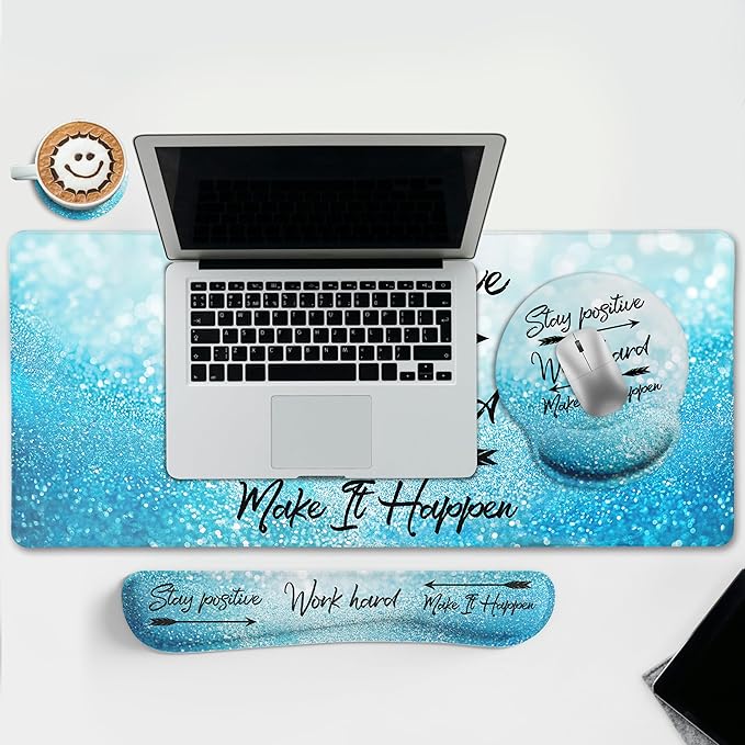 LIMKRIAN Desk Mat Pad, XXL Large Gaming Mouse Pad - Image 8