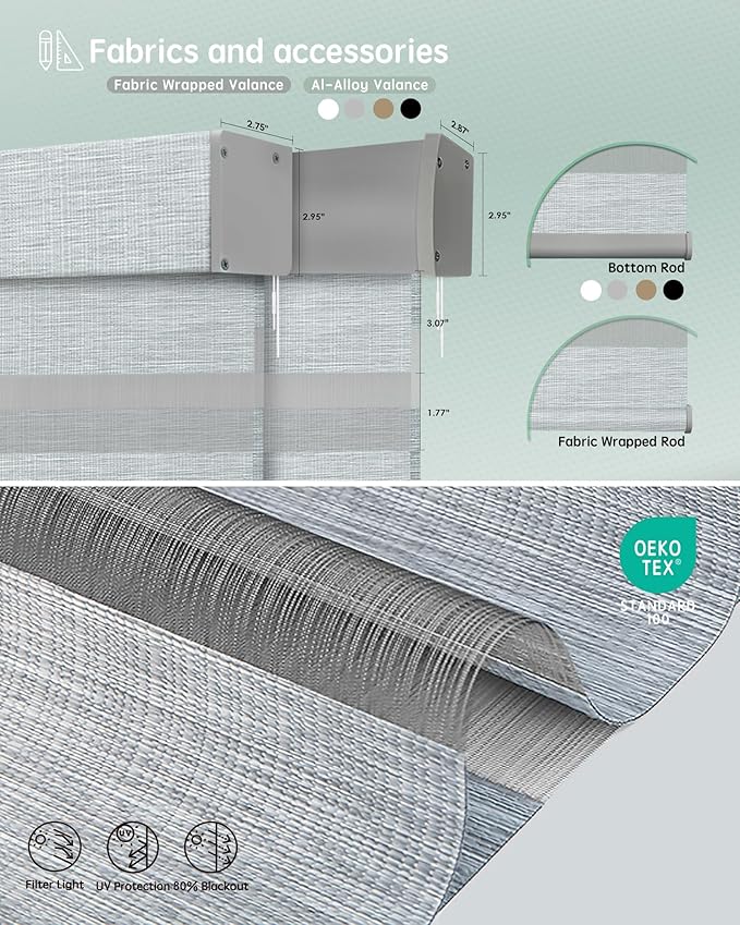 Yoolax Motorized Zebra Blinds Works - Image 5