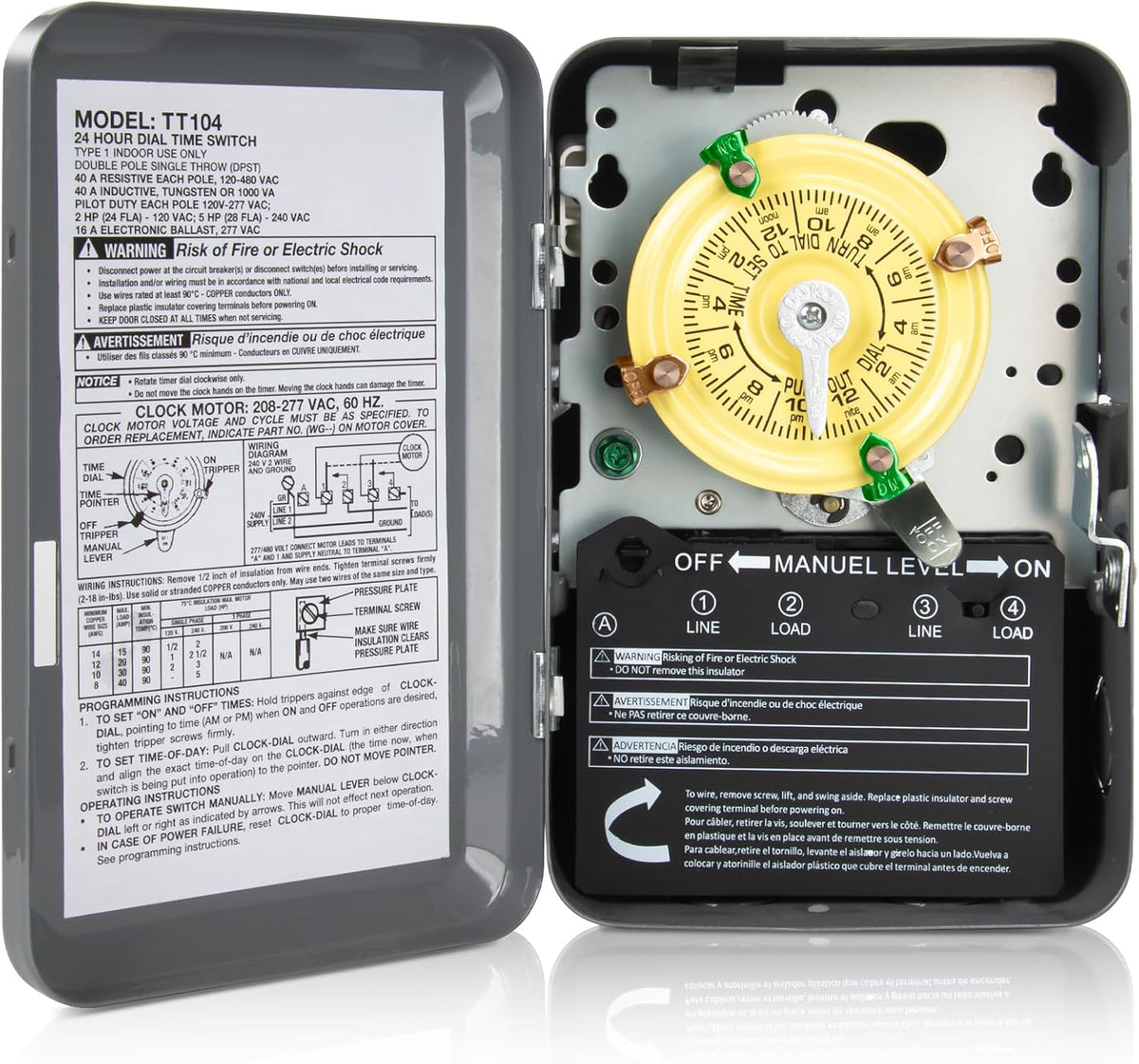 T104 Electromechanical Timer Switch