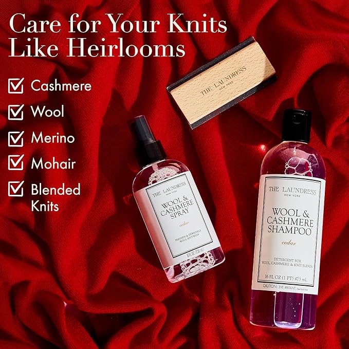 The Laundress Wool & Cashmere Shampoo, Double Concentrated, Cedar Scent - Image 4