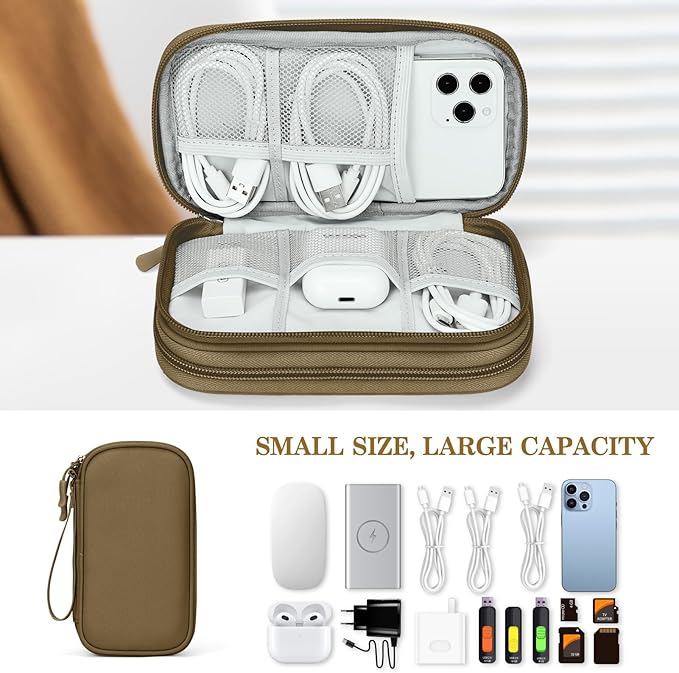 FYY Electronic Organizer, Travel Cable Organizer Bag Pouch Electronic - Image 6