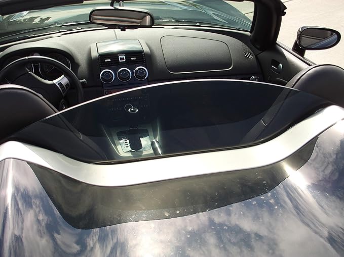 #1 Ranked Wind Deflector Windscreen Windstop Windblocker, Smoke Tint, Compatible - Image 7