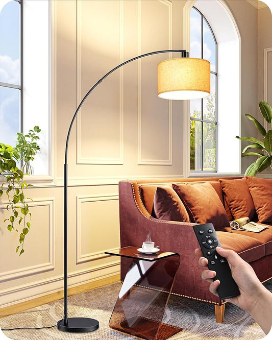 EDISHINE 78.3″ Modern Arc Floor Lamp by EDISHINE