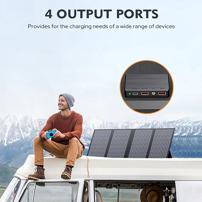 40W Solar Panel EnginStar 40 Watt Foldable Solar Panel - Image 6