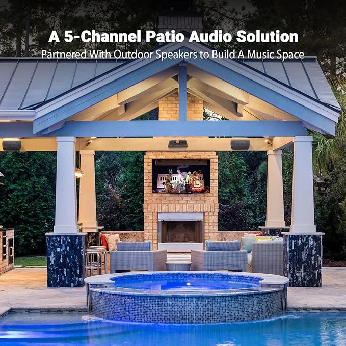Fosi Audio HT4S Bluetooth Amplifier - Image 2