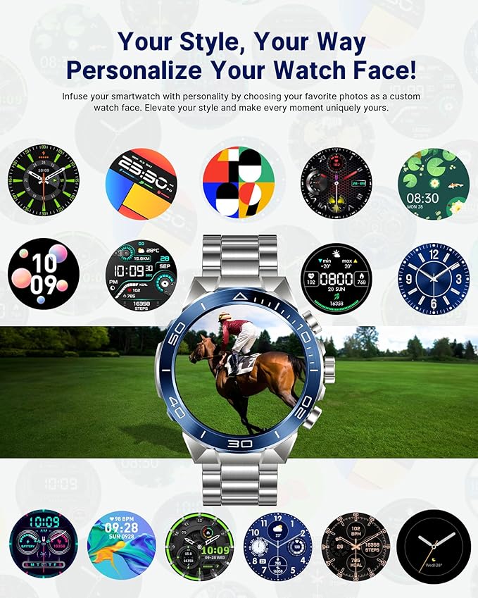 SOUYIE Smart Watch for Men, 1.43''AMOLED Screen - Image 8