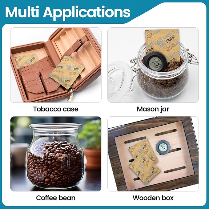 Wisesorb 72% Two-Way Humidity Control Packs- 8 Gram Moisture Absorbers - Image 5