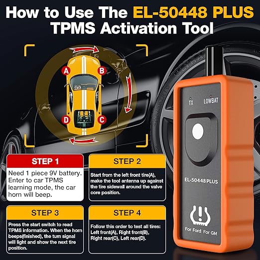 KINGBOLEN EL-50448 Plus TPMS Relearn Tool - Image 4