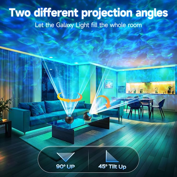 Galaxy Projector for Bedroom Gifts for Teen Boy Gifts, 20Colors Galaxy Light - Image 3
