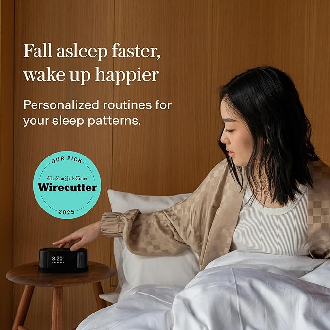 Loftie Alarm Clock with Sound Machine – Smart Alarm Clock with Light, Night - Image 6