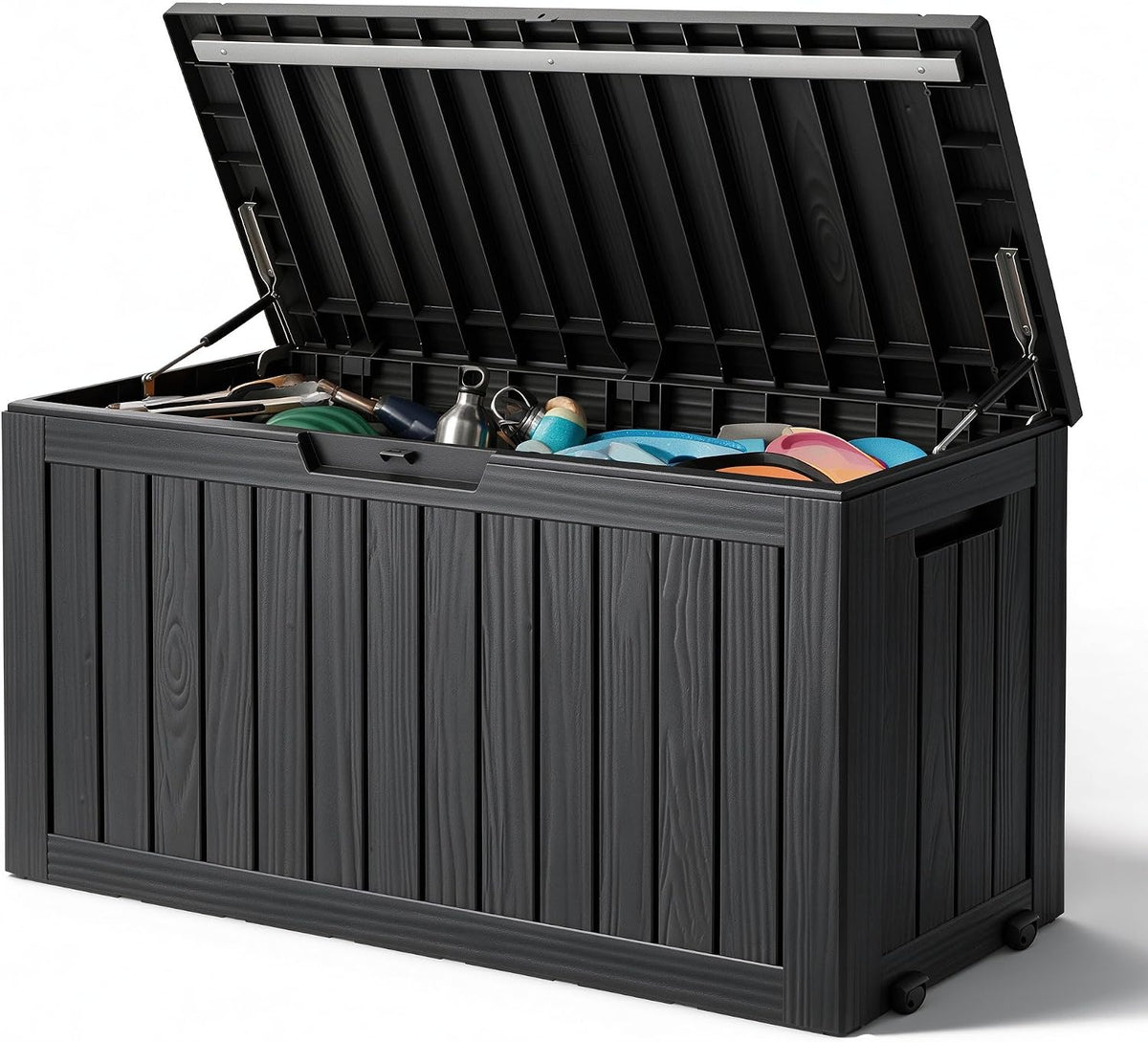 90 gal deck box,waterproof resin outdoor storage gas, main product view