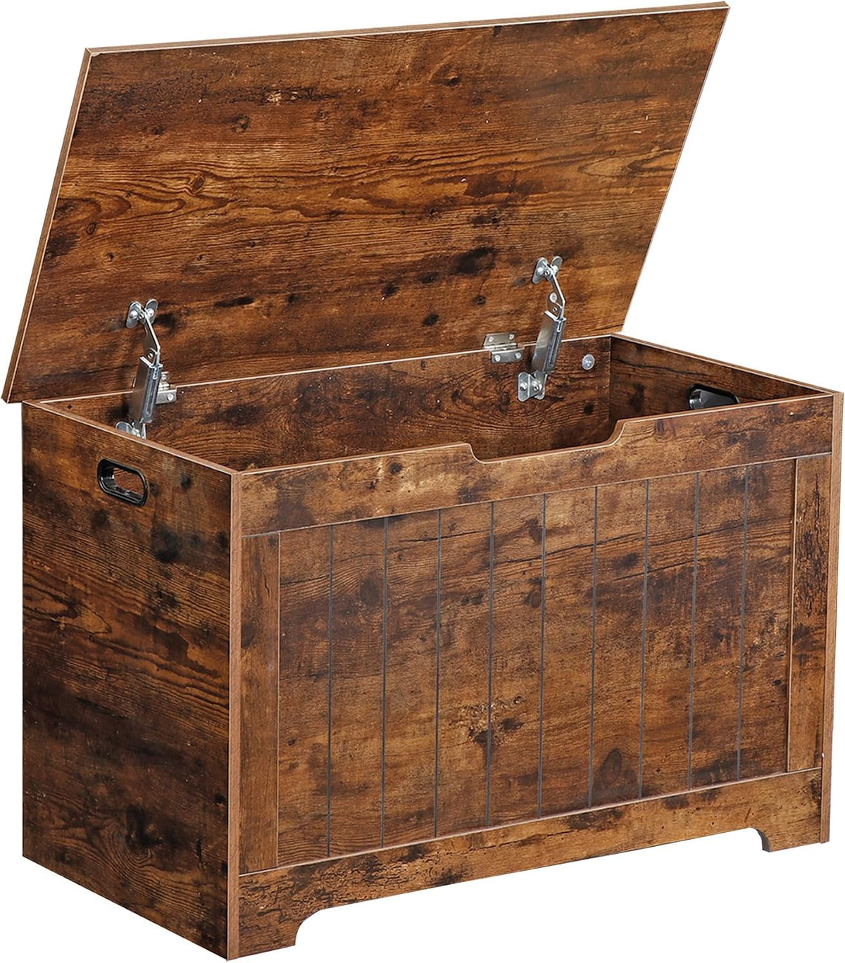 nouva wooden storage chest 30 inches storage box, main product view