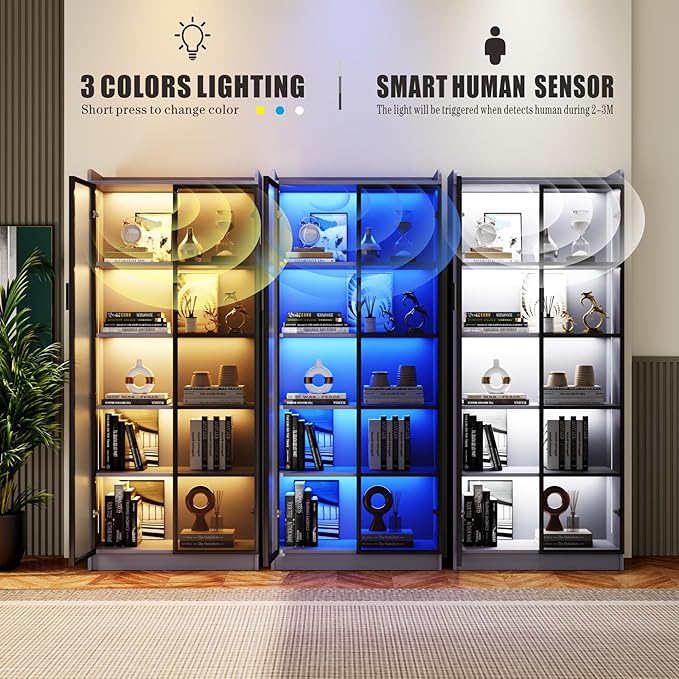 Dystler 65" Tall Display Cabinet - Image 3