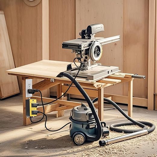 KTNNKG Automatic Remote Vacuum Switch，Load Sensing Outlets, Power Tool/Table - Image 4