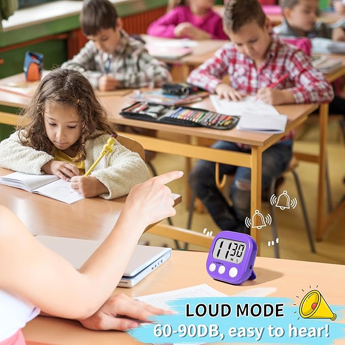Classroom Timers for Teachers Kids Large Magnetic Digital Timer Teacher - Image 3