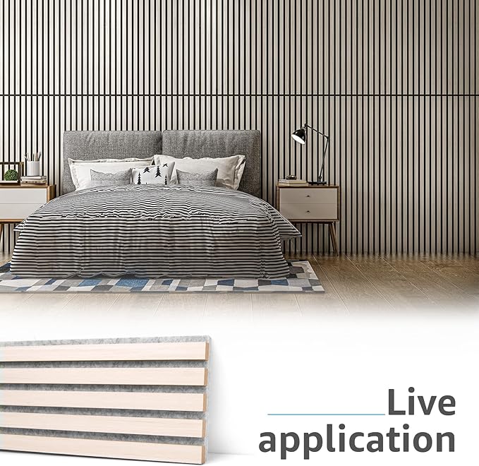Art3d 2 Wood Slat Acoustic Panels - Image 6