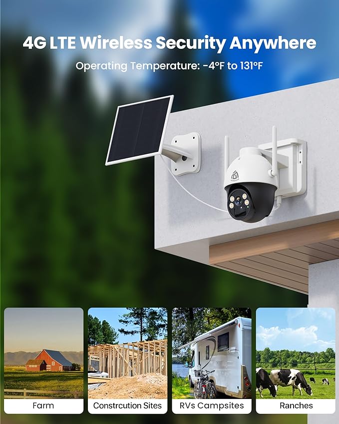 AKINGUAR No WiFi Security Camera - Image 4