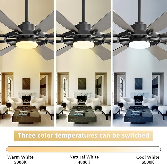 ELEHINSER 60 Inch Ceiling Fan - Image 6