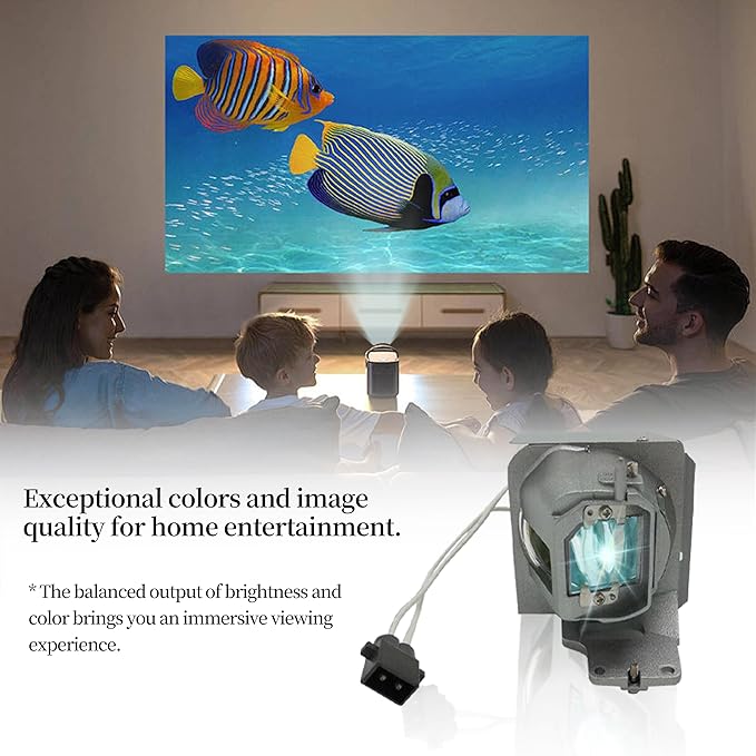 SORNEICDR BL-FP240E/SP.78V01GC01 Replacement Projector Lamp Bulb Compatible - Image 5