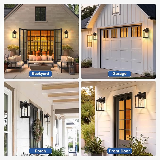 VIANIS Advanced Motion Sensor Light Outdoor, Large Bronze Exterior Lighting - Image 9