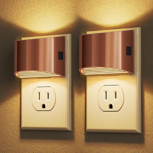 DORESshop LED Night Light, Night Lights Plug into Wall, 3 Level Brightness by DORESshop