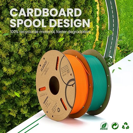 ELEGOO PLA Filament 1.75mm Sea Green 1KG, 3D Printer Filament Dimensional - Image 7