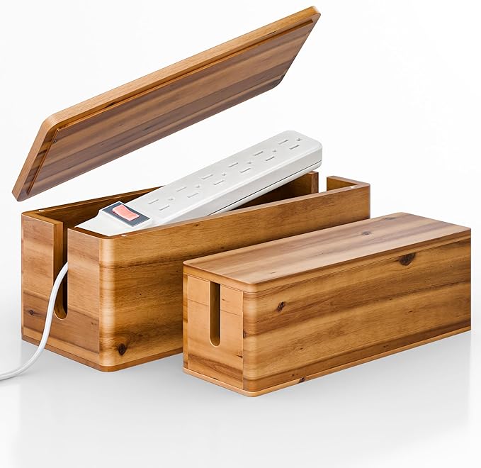 TIDITA Acacia Large Cable Management Box by TIDITA