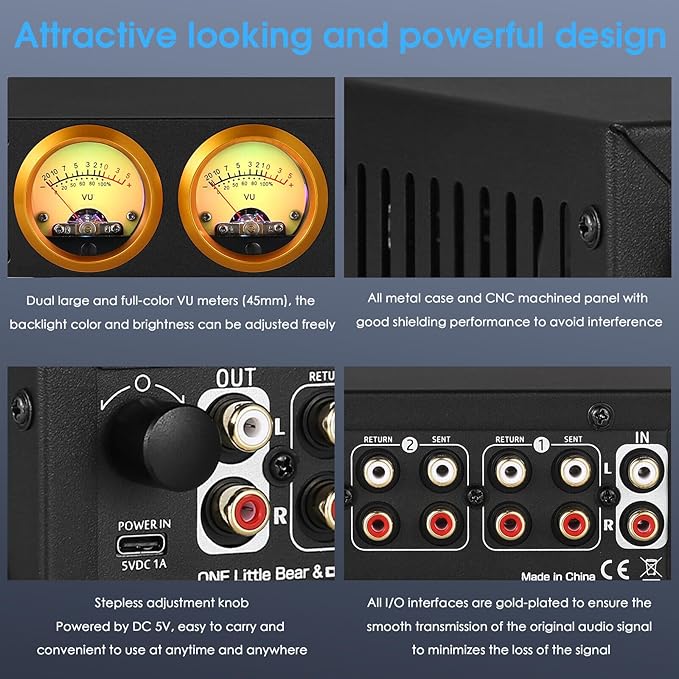 Douk Audio L3 RCA Audio Switch 1 in 3 Out & 3 in 1 Out, 3 Channel Switcher - Image 6