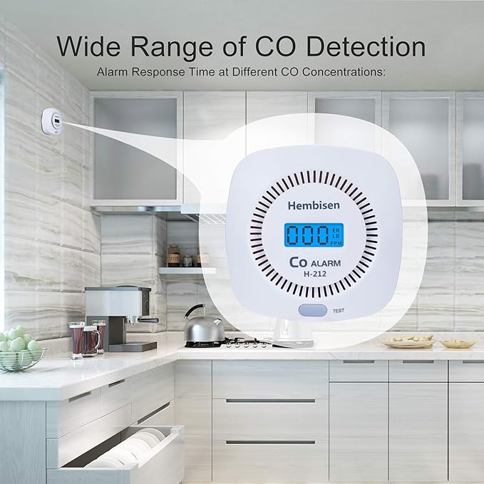 3 Packs Carbon Monoxide Detectors - Image 3